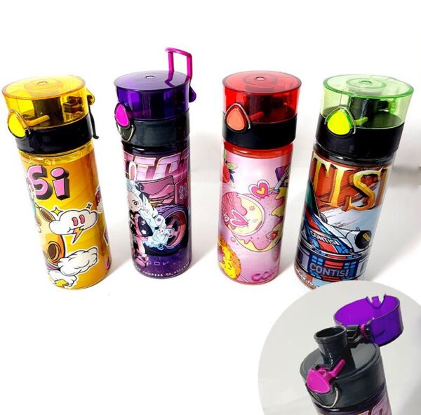 Пляшка для води 600 мл в асортименті 35-10 1944 Ціна (цена) 118.50грн. | придбати  купити (купить) Пляшка для води 600 мл в асортименті 35-10 1944 доставка по Украине, купить книгу, детские игрушки, компакт диски 0