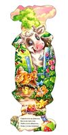 кумедні лапки котик картонка Ціна (цена) 68.40грн. | придбати  купити (купить) кумедні лапки котик картонка доставка по Украине, купить книгу, детские игрушки, компакт диски 1