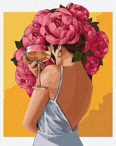 Розпис по номерах 40х50 КНО4911 Квітуча таємниця "Ідейка"