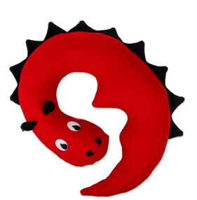 подушка Дракон  червоно-чорний "Strateg" 60611