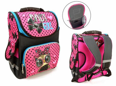 Рюкзак Leader 988903 Сова короб ортопед 34х26х15см Рюкзак Leader 988903 Сова короб ортопед 34х26х15см