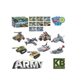 конструктор військовий транспорт від 44 деталей 4 види kb 2011