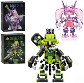 Конструктор робот воїн 2 види 420-433 деталей KY8121-22