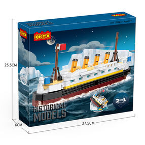 Конструктор Історичні моделі Титанік COGO 2111 290 елементів