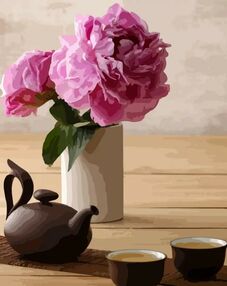 Розпис по номерах 40х50 12122-АС Чайна церемонія "Art Craft" арт крафт