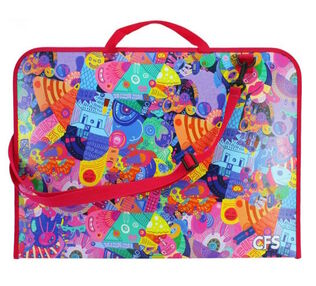 Портфель А3 пластиковий на блискавці VYSHYVANKA