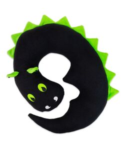 подушка Дракон  чорно-зелений "Strateg" 60610