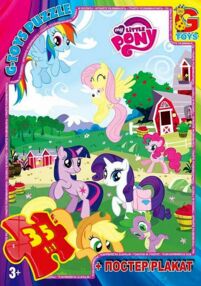 Пазли G-Toys 35 елементів My little Pony MLP011