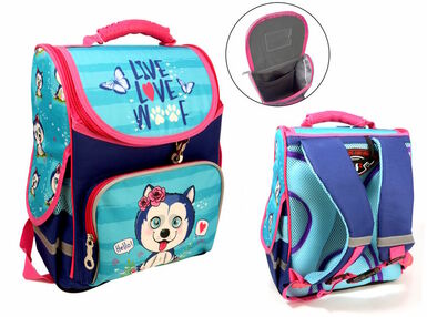 Рюкзак Leader 988902 Маленький вовк короб ортопед 34х26х15см Рюкзак Leader 988902 Маленький вовк короб ортопед 34х26х15см