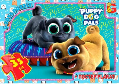 Пазли G-Toys 35 елементів Веселі мопси MD402