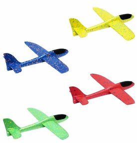 Літак пінопластовий 32 см 9 х 34 х 4 см 35 кольори в асортименті