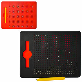 Дощечка для малювання магнітна ручка 2 кольори 380B