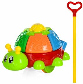 Каталка на палиці равлик рухомі деталі музична 0510