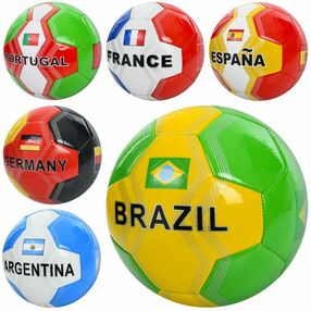 Мяч футбольний розмір 5 мікс видів MS 4118 Мяч футбольний розмір 5 мікс видів MS 4118