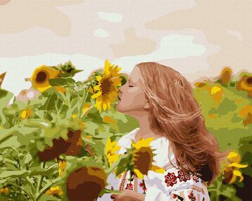 Розпис по номерах 40х50 КНО4820 Українське сонце "Ідейка"