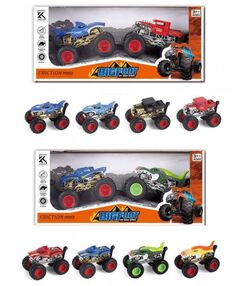 ИД Машина KMS-009-11 мет, набір 2шт, 4 види