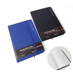 блокнот 19 х 13 см 88 аркушів у клітинку на резинці 32K