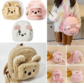 рюкзак дитячий 17х17 см хутряний 970712