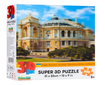 Пазли 3D Одеський театр опери та балету 100 деталей 70900