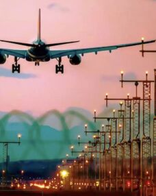 Алмазна мозаїка 30х40 HEG86030 Посадка на літак "Strateg"