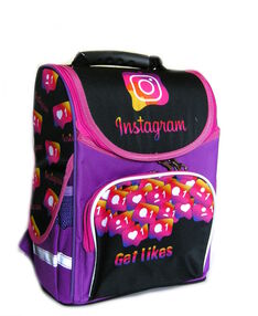 Рюкзак Leader 988971 Інстаграм короб ортопед 34х26х15см Рюкзак Leader 988971 Інстаграм короб ортопед 34х26х15см