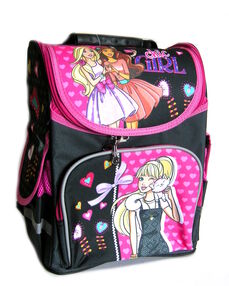 Рюкзак Leader 988969 Chic girl короб ортопед 34х26х15см