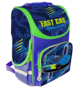 Рюкзак Leader 989054 Швидкий автомобіль короб ортопед 34х26х15см Рюкзак Leader 989054 Швидкий автомобіль короб ортопед 34х26х15см