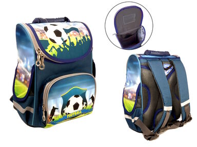 Рюкзак Leader 989042 Футбольний м'яч короб ортопед 34х26х15см Рюкзак Leader 989042 Футбольний м'яч короб ортопед 34х26х15см