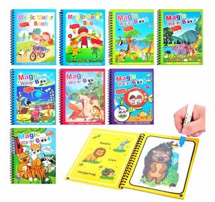 Книжка для малювання водою маркер 8 видів CD-828-9