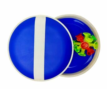 Пастка 2 штуки мяч на присосках 6 кольорів M 2872