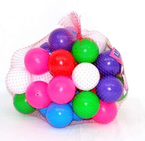 Кульки малі 40 штук d-7 см 025