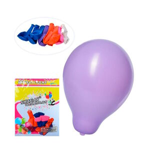 кульки надувні 10 штук 10" мікс кольорів mk 2320-1