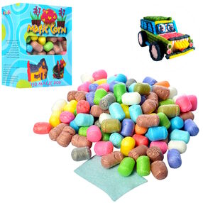 набір для творчості конструктор-кукурудза (липкий) 150 штук mk 3118