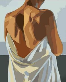 Розпис по номерах 40х50 DY329 Після ванни "Strateg"