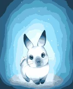 Розпис по номерах 40х50 DY158 Уявне зайченя "Strateg"