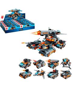 конструктор qman транспорт від 69 деталей 8 видів 41102