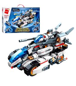 конструктор qman міжзоряний мисливський транпорт 821 деталей 41310