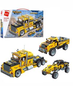 конструктор qman хоробрий експедитор 3 в 1 637 деталей 42108