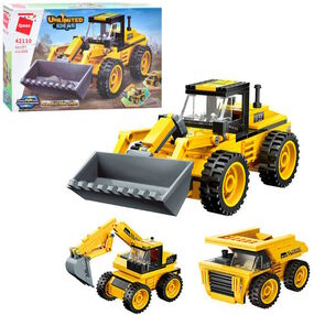 конструктор будтехніка 3 в 1 203 деталі 42110