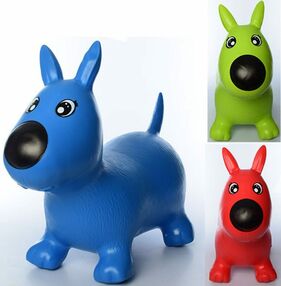 Стрибуни собачки 3 кольори MS 1592