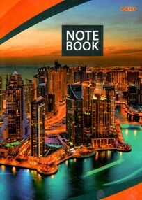 блокнот а5 / 48 аркушів Polly ДКТ-4 у клітинку тверда ламінована обкладинка