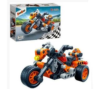 конструктор супер автомобіль мотобайк 118 елементів Banbao 6461
