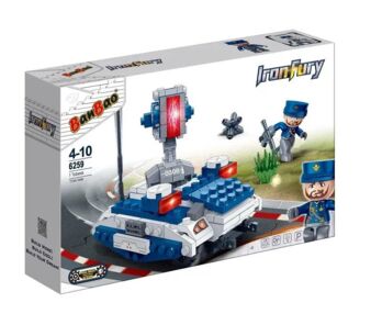 конструктор армія лазерний танк 152 елемента Banbao 6259