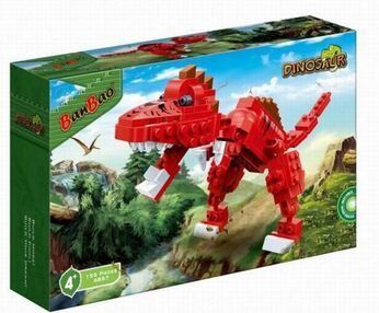 конструктор banbao динозаври тиранозавр 155 елементів 6857