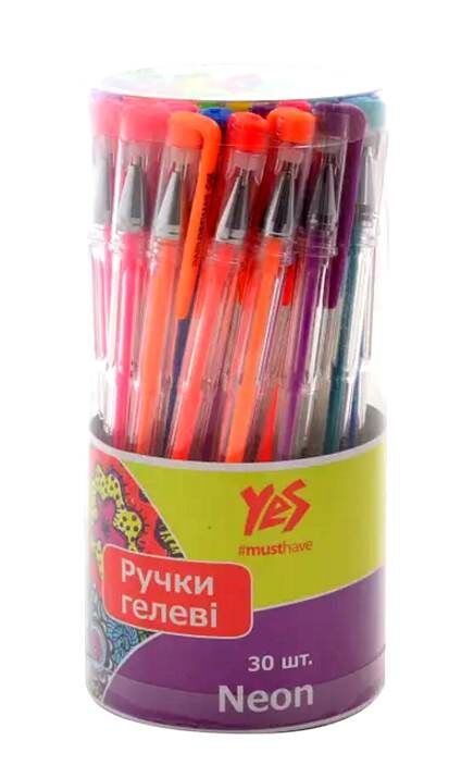 ручка гелева Neon 411712 колір в асортименті YES Ціна (цена) 11.00грн. | придбати  купити (купить) ручка гелева Neon 411712 колір в асортименті YES доставка по Украине, купить книгу, детские игрушки, компакт диски 0
