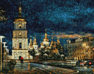 Алмазна мозаїка 40х50 АМО7349 Софіївська площа "Ідейка"