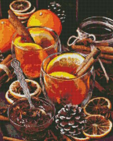 Алмазна мозаїка 40х50 АМО7436 Чайна церемонія "Ідейка"