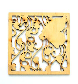 Виріб художній з деревини 3-039 Підставка №7 "Ідейка"