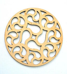 Виріб художній з деревини 3-041 Підставка №9 "Ідейка"