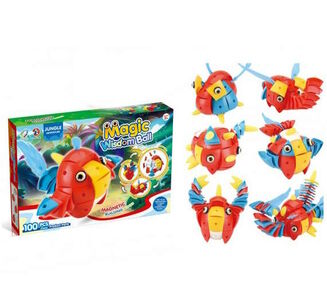 конструктор магнітний 100 деталей XY611